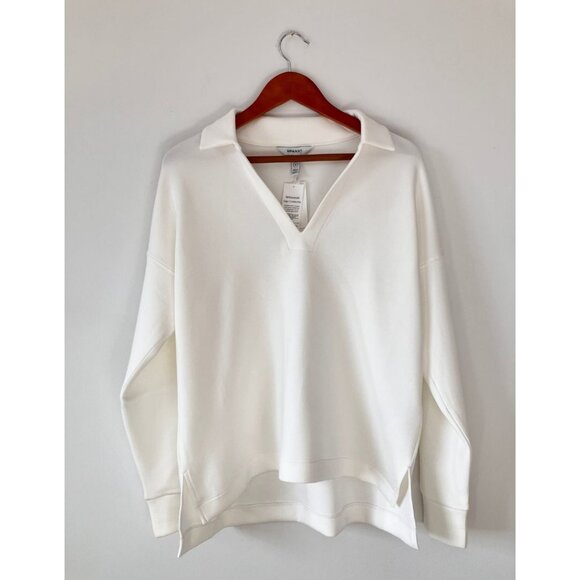 Spanx AirEssentials Polo Top Powder Size Large - Picture 3 of 6